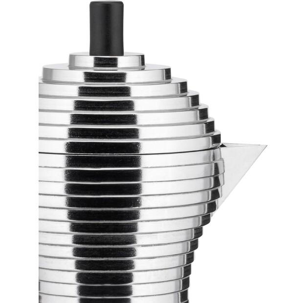 Alessi Pulcina Coffee Maker for 3 Cups Black (MDL02/3B)