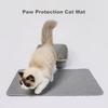 Коврик для кошачьего туалета, сотовый двухслойный самоочищающийся коврик для туалета, противоскользящий, легко чистящийся, удобный коврик для защиты лап