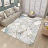 Geometric Abstract Marble Carpet For Living Room Home Decoration Coffee Tables Large Area Rugs Non -Slip Kitchen Floor Mat
