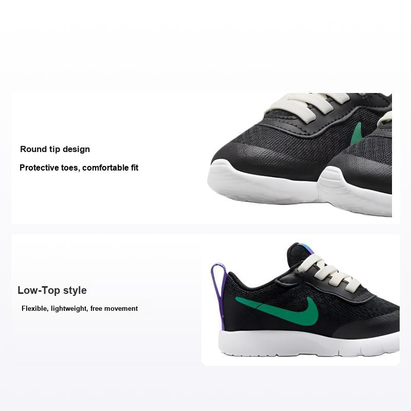 Nike Кроссовки Tanjun EasyOn TD Black Stadium Green Baby с персидско-фиолетовым белым DX9043-004