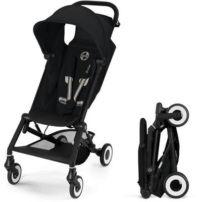 Ультракомпактная трость Agis CYBEX - 5-22 кг (6 месяцев - 4 года) - легкая коляска 6,3 кг - подходит для самолета - Magic Black