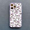 Цветочный чехол для iPhone 17 16 15 Pro Max Plus 14 11 Pro Max 13 12 Pro Max Mini Полный Графический Цветочный Ударопрочный Чехол Fundas