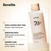 ANUA Rice 70 Glow Milky Toner 250ml - Hydrating Facial Toner for Brightening & Moisture - Suitable for Dry & Combination Skin