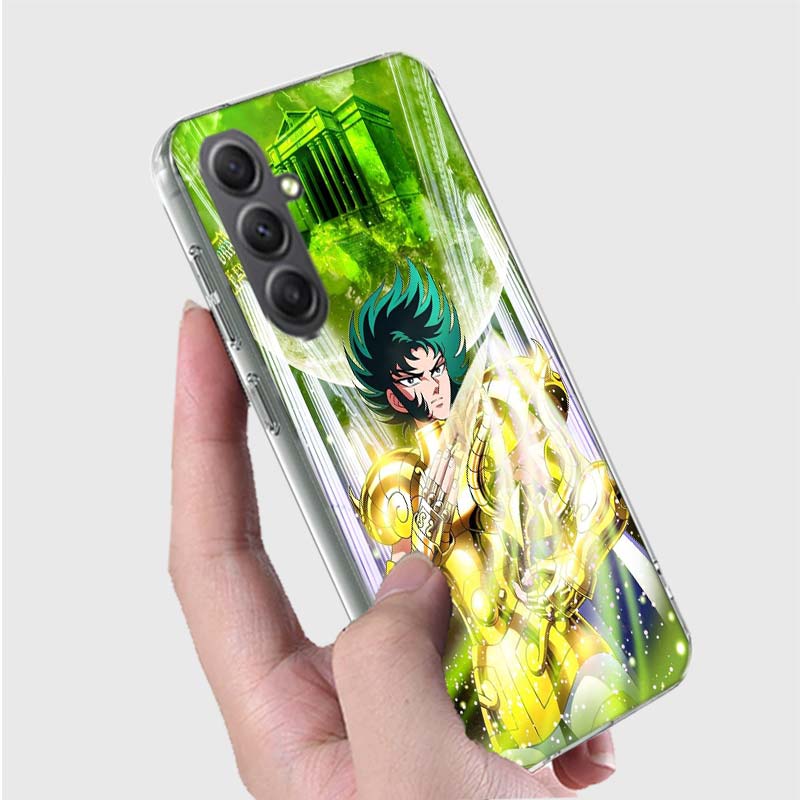 Saint Seiya Knights Of The Zodiac Phone Case for Samsung A16 A26 A36 A56 A17 A37 A57 A07 A06 A02S A03 A04S A05S Galaxy Note 20 1