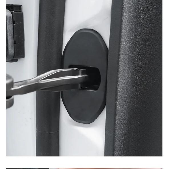 NEW For Geely Boyue L FX11 Door Lock Buckle Protector Cover Car Door Latch Protective Cover Silicone Door Handle Cover Guard Sto