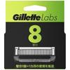 Labs Gillette Lab Exfoliating Bar Equipped with Replacement Blades, 8 Pieces