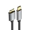 Переходной кабель USB Type C - Micro B 3.0 для внешнего жесткого диска. Высокоскоростная передача данных до 5 Гбит/с. Быстрая зарядка 3 А. Позолоченные разъемы для MacBook.