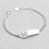 [As Little] Baby Silver Bracelet Silver 925 Kids Tiger Chain
