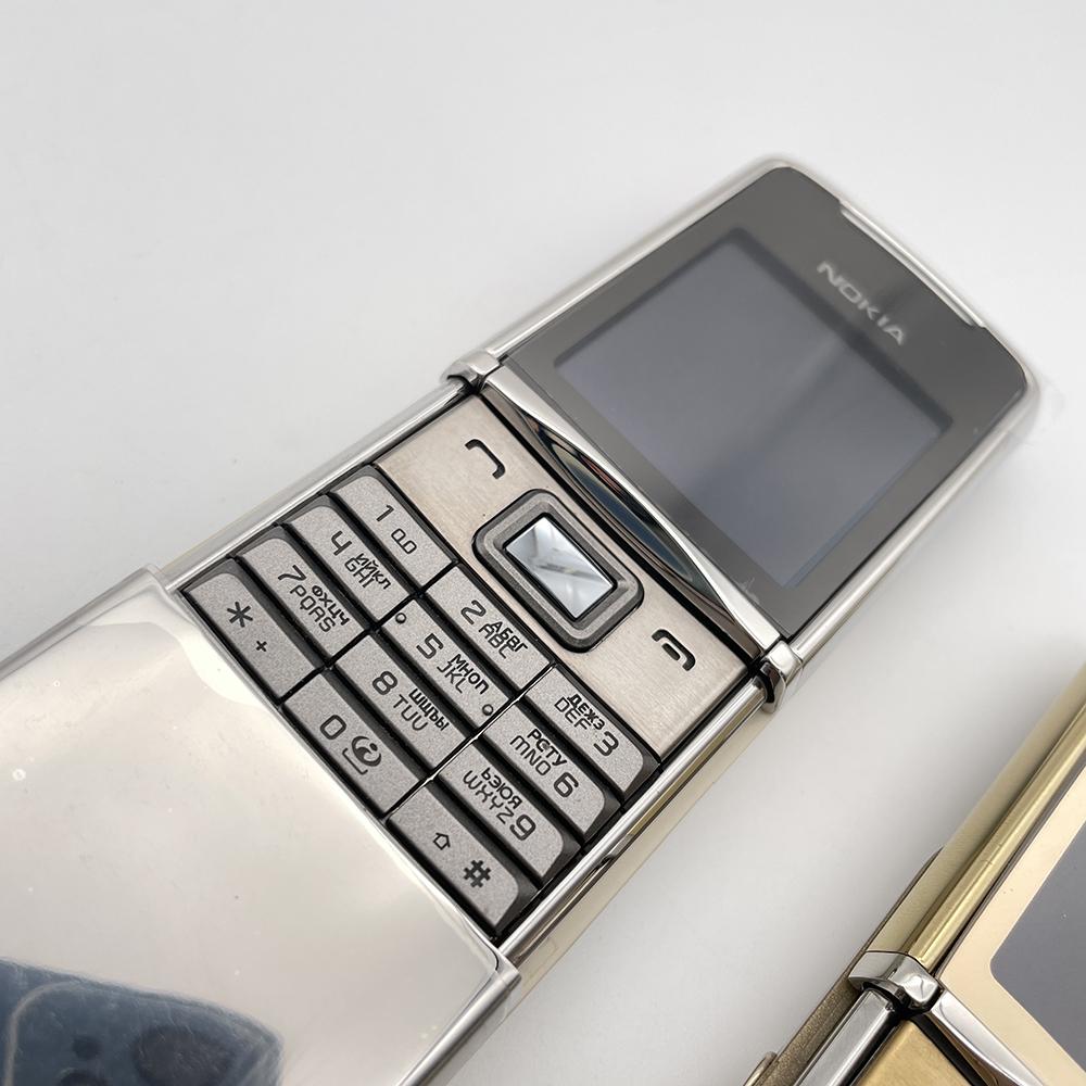 Восстановленный оригинальный мобильный телефон Nokia 8800 Sirocco с 1 SIM