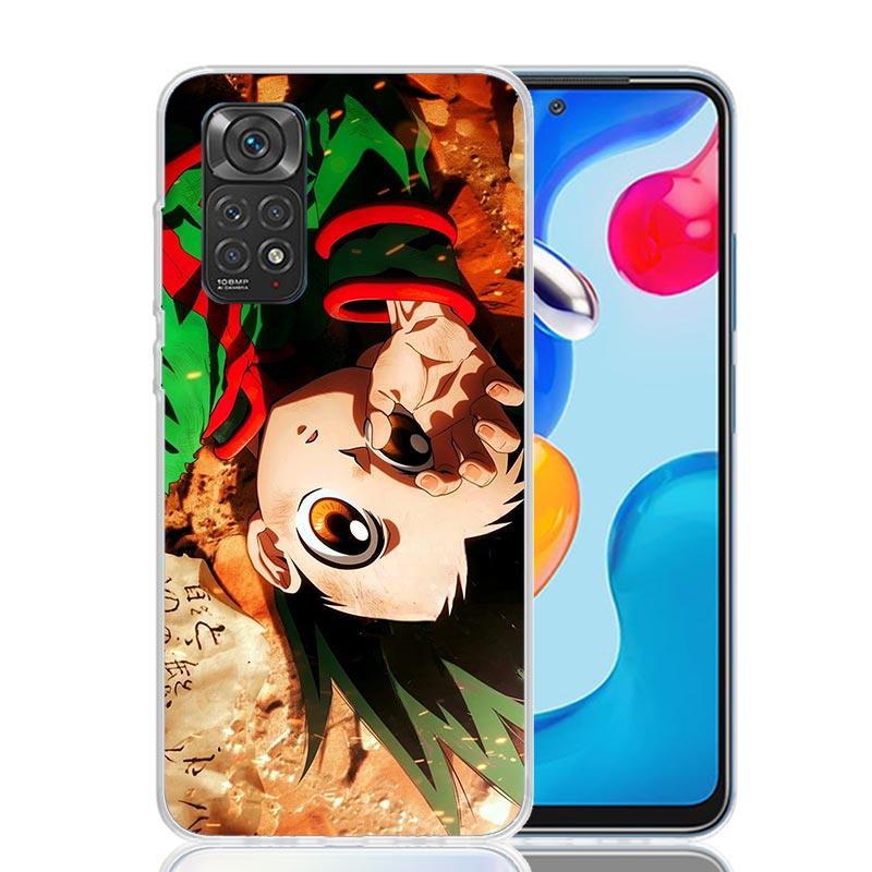 Huner X-Hunters Gon Phone Case For Xiaomi Redmi Note 15 14 13 12S 12 Pro Plus 11S 11E 11 11T 10S 10 Art Soft Pattern Cover Redmi