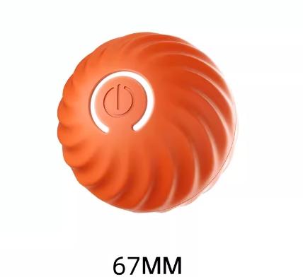USB Rechargeable Type-C Interactive PC/TPR Dog Toys Electronic Irregular Motion Vibration Ball Fashionable Pet Movement