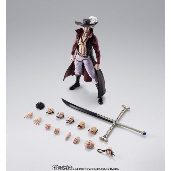 TAMASHII NATIONS One Piece S.H.Figuarts Джаракюль Михоук -Глаз Ястреба- 165 мм Раскрашенная фигурка Разноцветная