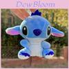 Плюшевый брелок Stitch с кольцом для ключей для украшения рюкзака и коллекционеров