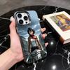 A-Атака титанов M-Микаса A-MA Чехол для телефона для iPhone 17,16,15,14,13,12,11 Plus,Pro Max,XS,Красочный Серебристый Черный Чехол
