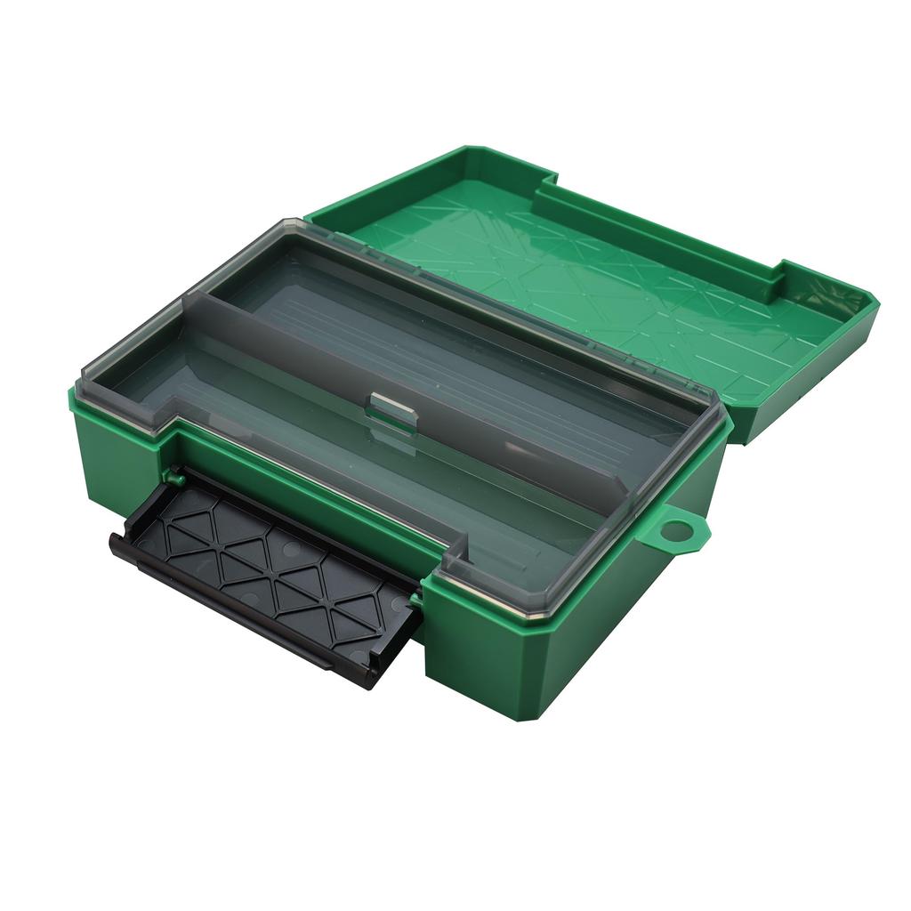 Прочный кейс ANEX с зеленым лотком 190 x 135 x 63 мм ATC-L2,