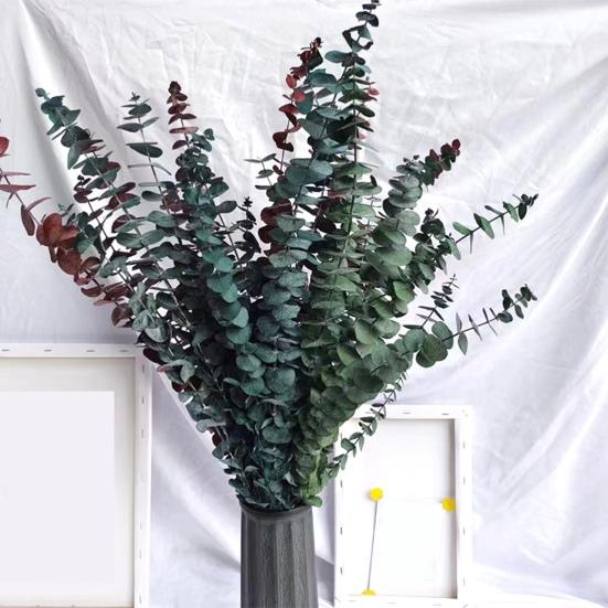 17-дюймовые красивые искусственные листья эвкалипта расслабляются и реалистичны своими руками