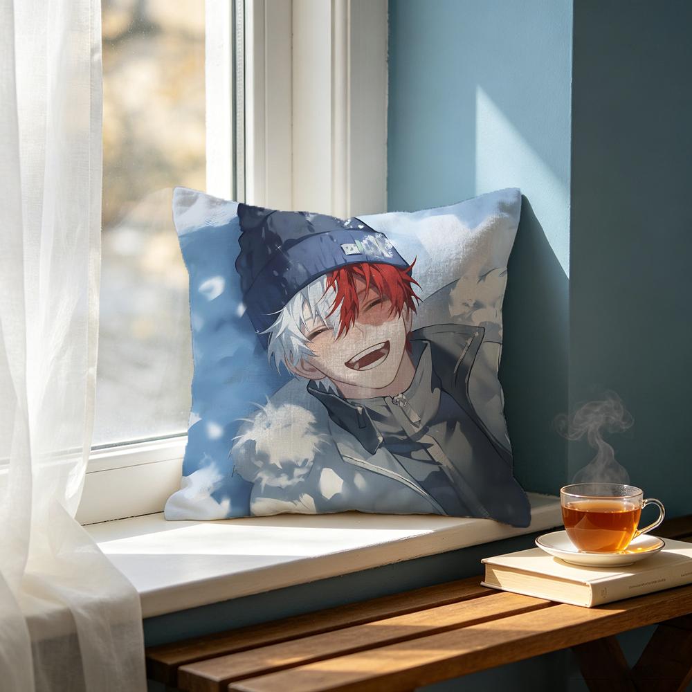 Anime SShoto Todorokied Cushion Cover Cushion Cover Set Pcs x x x Pillowcase Decorative Sofa Home Decor