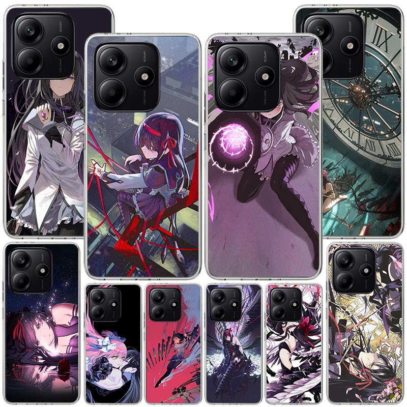 Чехол для телефона Madoka Magica Homura для телефона для Xiaomi Redmi Note 15 14 14S 13 Pro Plus 12 12S 11S 11E 10S 10 11T 5G Уникальный C