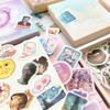 200 штук/упаковка Ручная работа Наклейки-палатки Креативные бумажные наклейки Скрапбукинг DIY Дневник Фотоальбом Студенческие наклейки