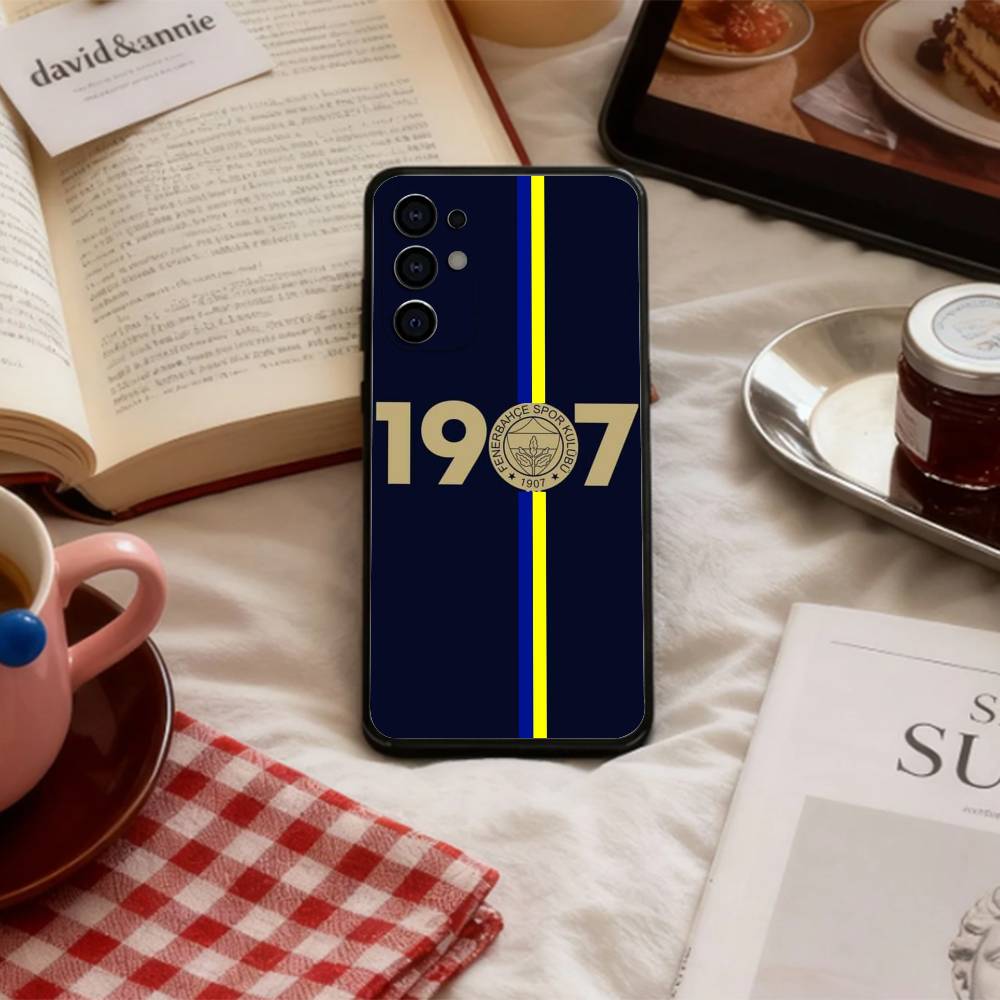1 шт. Т-Турция Ф-Фенербахче-Э Чехол для телефона для Samsung S 25,24,23,22,30,21,10,9,Ultra,Plus,Lite,FE,4,5 G Мягкий черный чехол