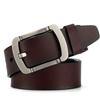 Men'S Pin Buckle Leather Belt Two-Layer Cowhide Men'S Leather Casual Belt