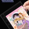 Inner Page Card Binder A6 Photocard Binder Sheets Transparent PP Acid Free Multiple Pockets Sleeve Photocard Holder