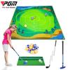 Pgm Djd040  Indoor Mini Golf Suspended Dartboard Practice Outdoor Training Aid Trainer Golf Hitting Mat With Clubs