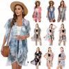 Womens Floral Pattern Fashion Cardigan Sun Protection Multiple Styles Beach Breathable Summer Leopard Pattern Outdoor Accessories
