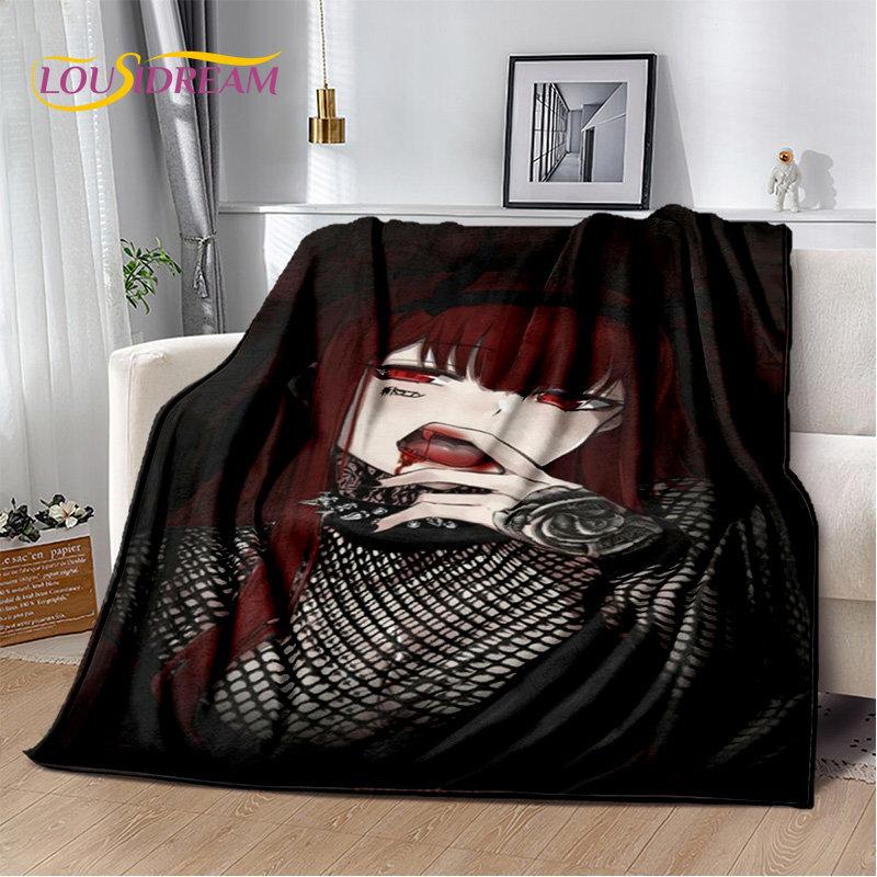 Zero Two DARLING In The FRANXX Soft Plush Blanket,Flannel Blanket Throw Blanket for Living Room Bedroom Bed Sofa Picnic Cover 3D