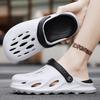 Hole Shoes Men's Trendy Summer Wear Non-slip and Wear-resistant Bag Head Slippers Indoor and Outdoor Lazy Beach Sandals