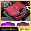 Car Stickers For Alfa Romeo Car Armrest Box Mat Cushion Storage Bag For Alfa Romeo 159 147 156 166 Giulietta Giulia Mito Stelvio