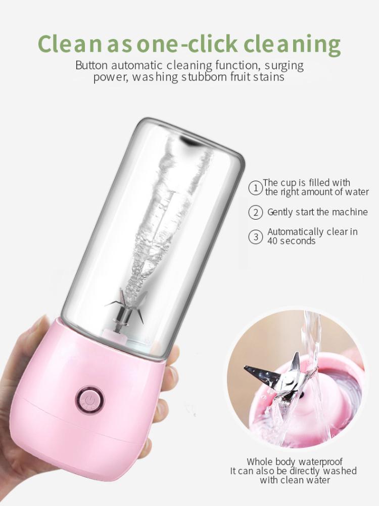 Mini Portable Juicers USB Electric Mixer Fruit Smoothie Blender Machine Food Processor Maker Juice Extractor