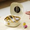 Magnetic Portable Sewing Box: Multifunctional Needle & Thread Kit for Home Use