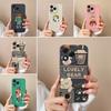 Case For Huawei Honor 400 Lite X8 X6b X7c X5b X8c X9c X60 Cute Musical Bear Pattern Soft Liquid Silicone Shockproof Protective Shell For Huawei Covers