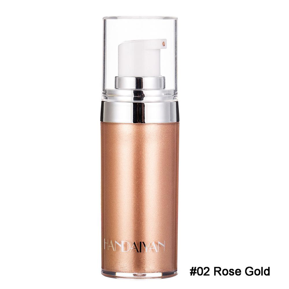 HANDAIYAN Летний пляжный сексуальный осветляющий кожу всего тела жидкий лосьон для подчеркивания тела