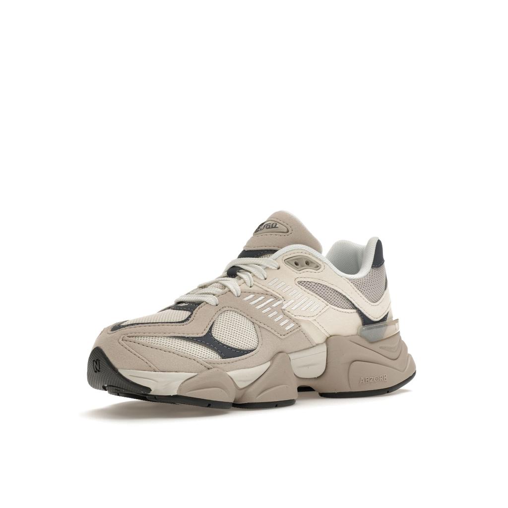 New Balance 9060 Big Kid Moonrock Льняные детские кроссовки Серые GC9060EB