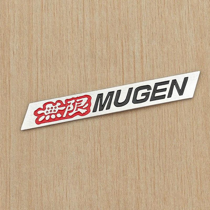 3D Металлические Буквы Логотип Mugen для Решетки Радиатора Автомобиля Наклейка на Задний Багажник Боковой Значок на Крыло для Автомобильных Аксессуаров Экстерьера