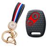 Для Honda CRV SRV FRV Fit Civic Accord Jazz Для Acura CSX Силиконовый Чехол для Ключа Брелок Аксессуары Держатель Оболочка Чехол для Ключа