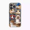 Модный простой INS Милый Чехол-Морская свинка для iPhone 16 Pro 15 14 13 12 11 Promax Plus Высококачественный Прозрачный Мягкий Чехол из ТПУ