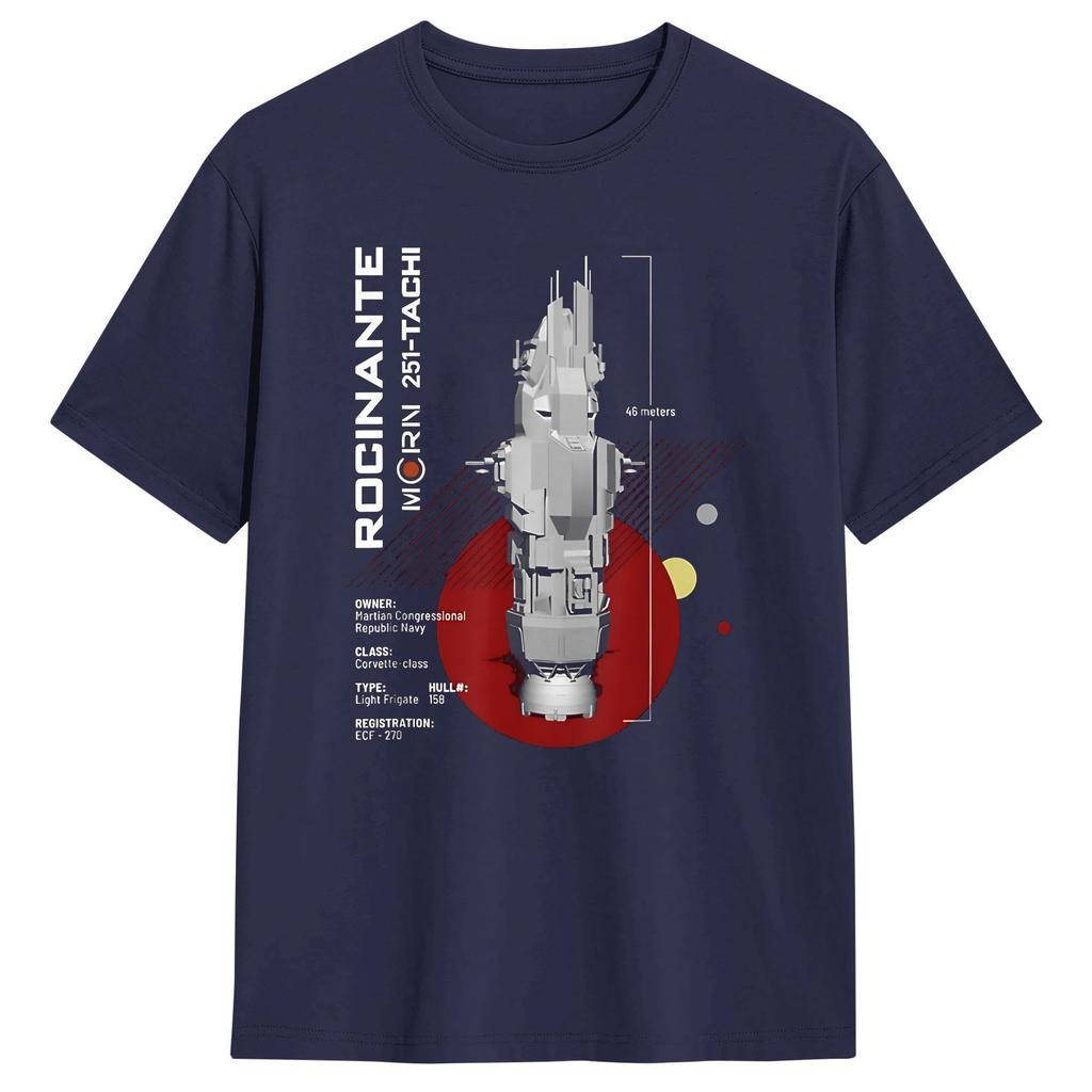 The Expanse MCORN Rocinante TShirt Unisexs Street Style TShirts Summer O Neck Harajuku Tee Shirt Casual Oversized Clothes