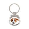 Jack Russell Terrier - Geometric Keychain with a Photo and the Inscription
