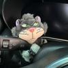 Car Windshield Wiper Decorations Interior Plush Doll Creative Gift Shoulder Pads Car Interior Decoration Accessories