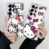Чехол для Samsung Galaxy S26 S23 Ultra S20 Plus S22 FE S21 Note 20 Ultra 10 S25 Edge S24 Чехол для телефона Милый Hello Kitty