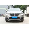 Chrome ABS Front Fog Light Lamp Strip Cover For BMW X1 F48 2016- Accessories