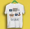 НОВИНКА Коллекция Wire Band Подарок для фанатов S–5XL Белая футболка GC3470 Унисекс футболка