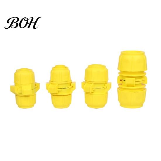 High Pressure Hose Connector Quick Connect Fitting, Fast Grab Buckle Connector, Leak-Proof Easy Install Repair Extension Coupling Joint for