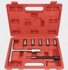 17PC Four Sets Diesel Injector Seat Cutter Cleaner Tool Set Carbon Remover