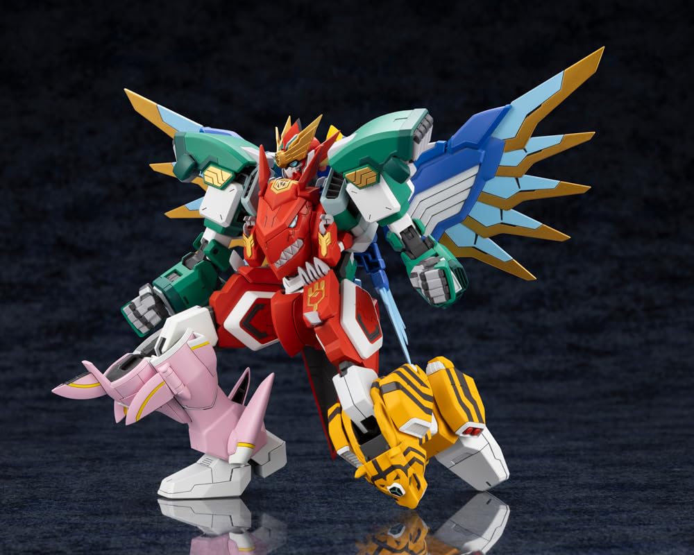 Kotobukiya Sentai Become an Adventurer in Another World Maximum Kizuna Plastic Approximately 170mm Tall Red Kaiser, Non-Scale Model,