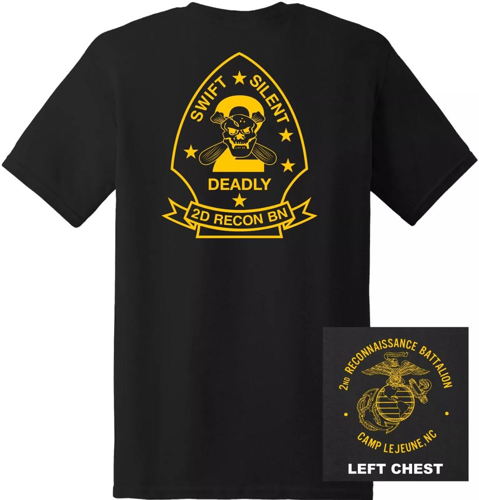 Usmc 2Nd Reconnaissance Battalion T Shirt