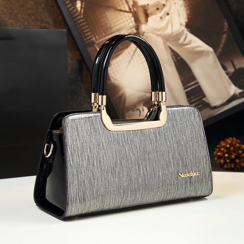 "2025 New Fashion Simple Leather Handbags: One-Shoulder Crossbody Bags for Women"